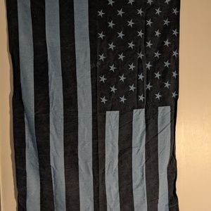 Blue American Flag Tapestry